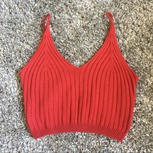 ❌SOLD❌ Knit Tank Top (Cropped)